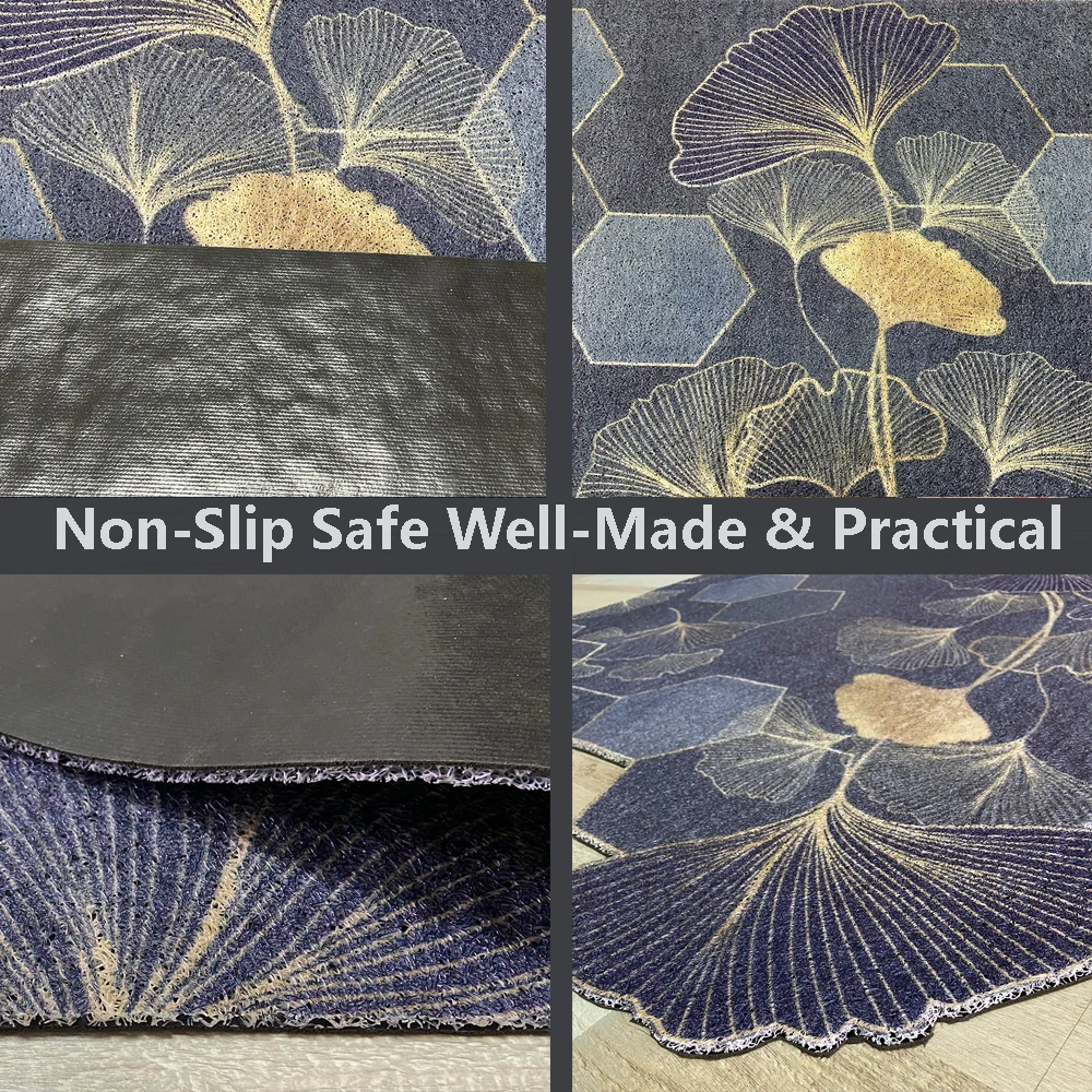 Doormat Floor Rug Non-Slip Welcome Mat Durable Rubber Door Mats Low-Profile Heavy Carpet Duty Garage Patio High Traffic Areas