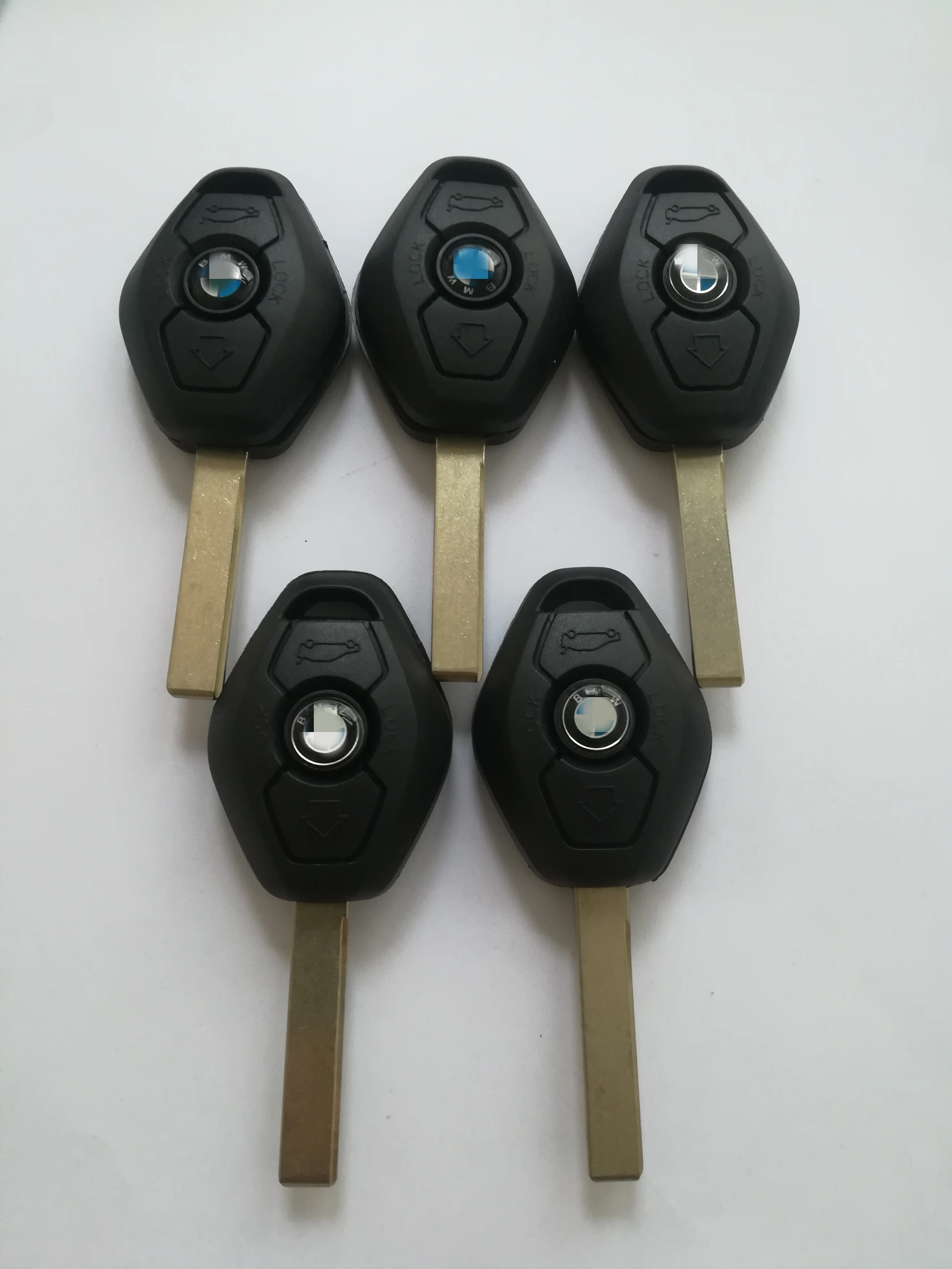 5pcs Remote Key Case for 2001 2002 2003 2004 2005 BMW M3 Z4 330Ci 330i 330xi LX8FZV