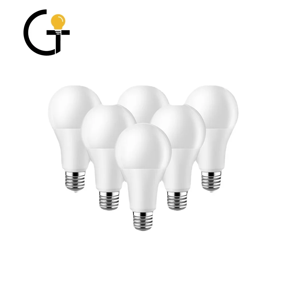 

2022 Focos High Brightness LED Bulb Lamps A60 E27 B22 AC220V-240V 15W Power 3000K/4000K/6000K Lampada Energy Saving Lamp