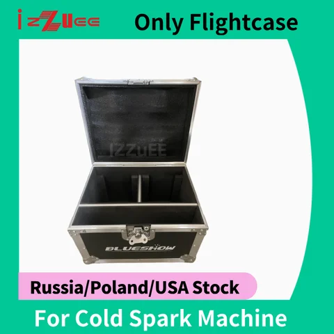 Empty Flight case For 750W Cold Sparks Machine Case Moving Head Wash Light Control Pyrotechnics Stage Indoor Special Flightcase