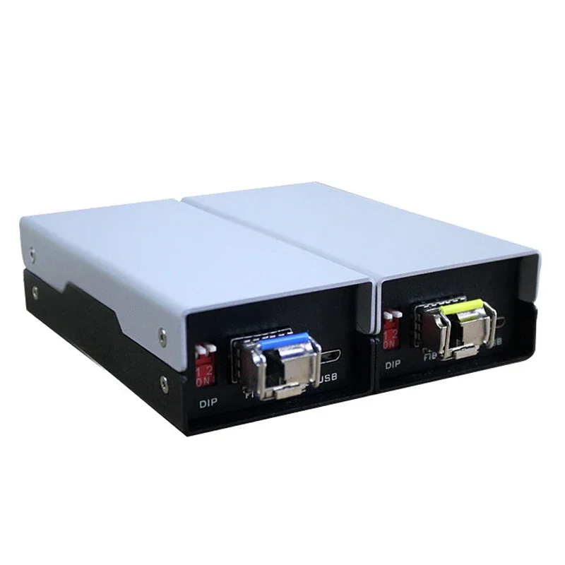 

Broadcast grade 12G-SDI to fiber optic extender 20km uncompressed 4K@60Hz SDI optical transceiver with ring output