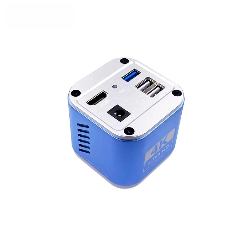 4K HD Industrial CCD Camera For Microscope HDMI VGA Output Crosshair Overlay Electronic Eyepiece For Visual Inspection