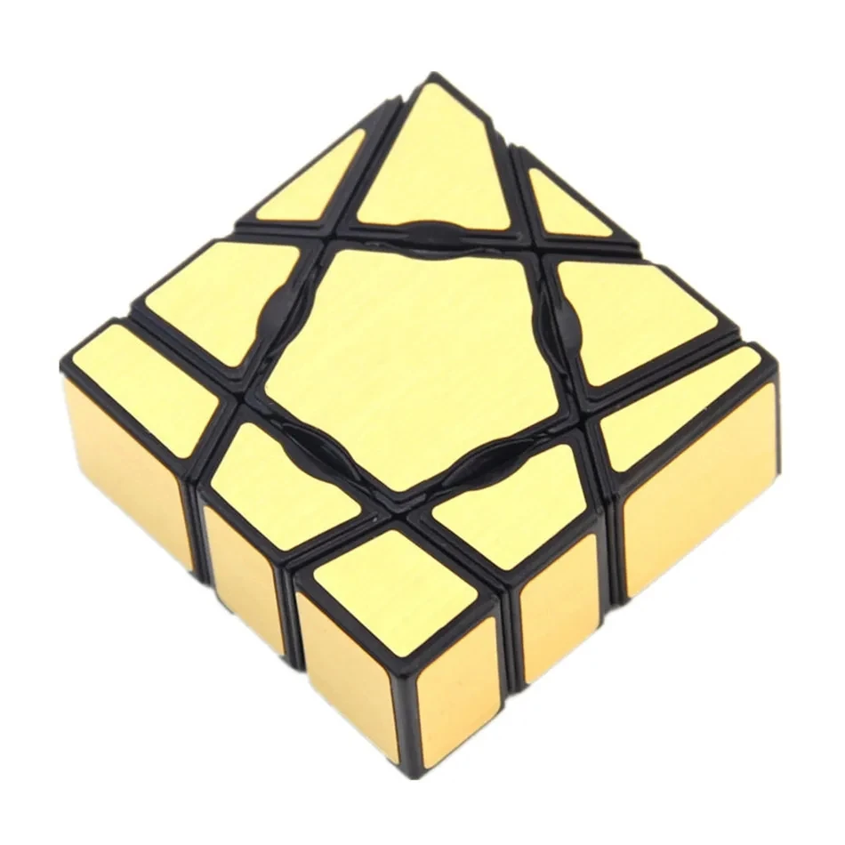 YongJun 133 Magic Cube Ghosts และ Demons1x3x3 Cube YJ Silver หรือ Gold Twisty การศึกษา Magic Cube ของเล่นสําหรับเด็ก