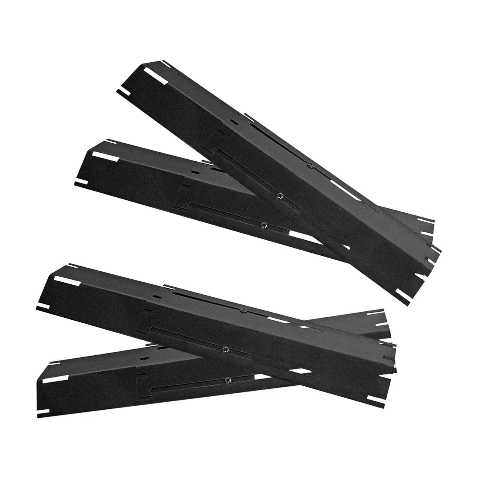 

BBQ Gas Grill Heat Plate Adjustable Flame Tamer for Gas Grill Replacement Part Porcelain Steel Heat Plate for Picnic Outdoor