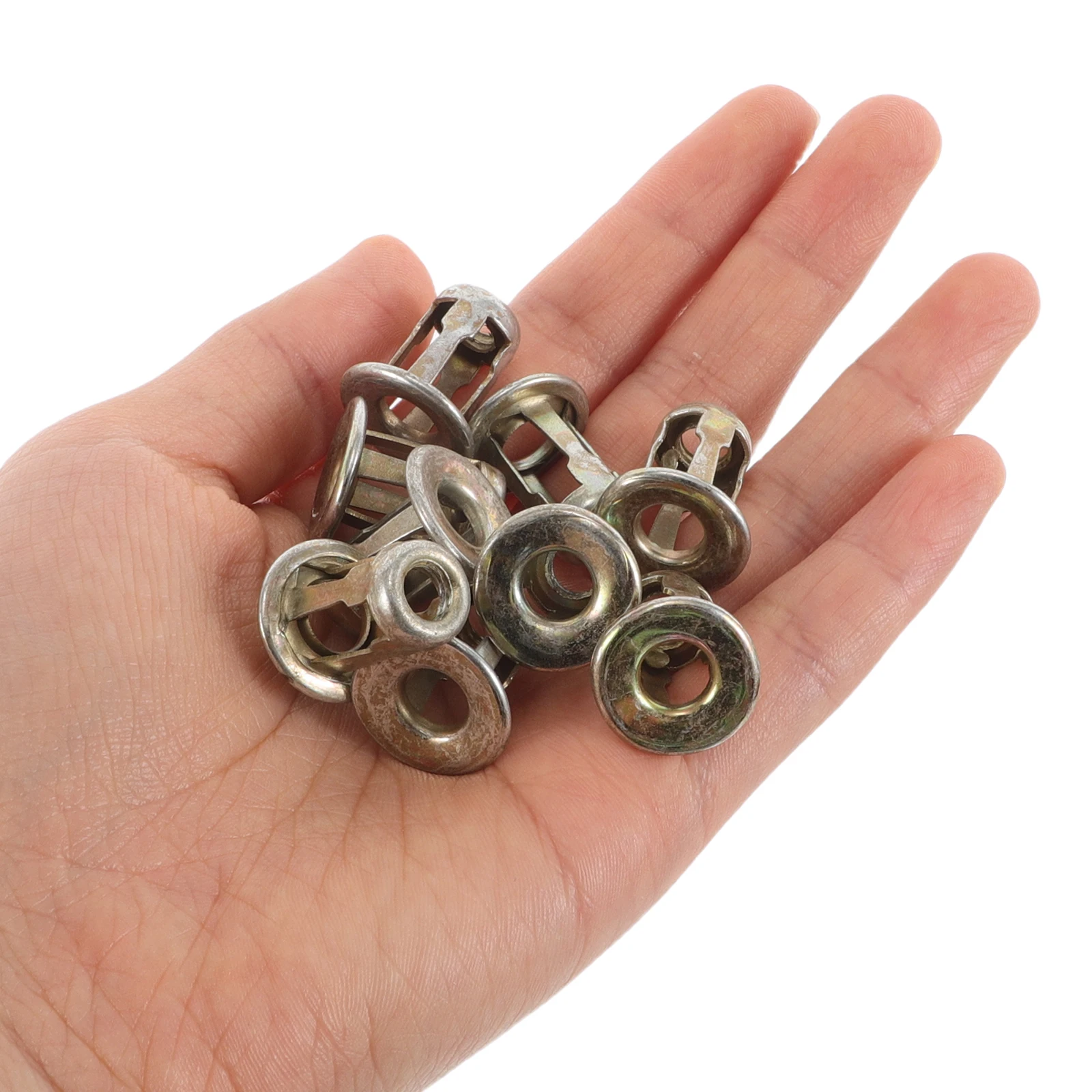 

10pcs License Plate Fastening Buckle Durable Metal Screws Easy Installation Vehicle Fixing Hardware Accessories Compatibility