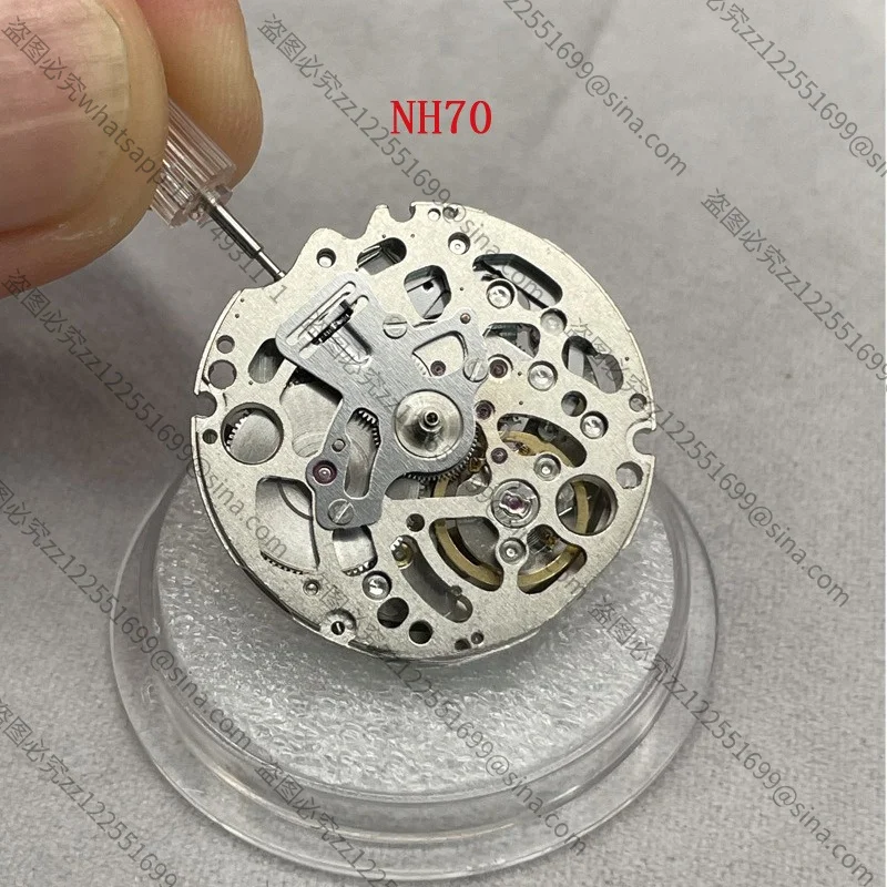 Suitable for The New Original NH70A Skeleton Movement Metal, Fully Automatic Mechanical Movement NH70