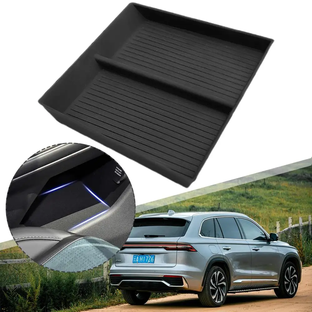 Central Console Non-Slip Pad Car Accessories For Geely Monjaro KX11 Manjaro Central Control Wireless Charging Anti-skid Pad ﻿