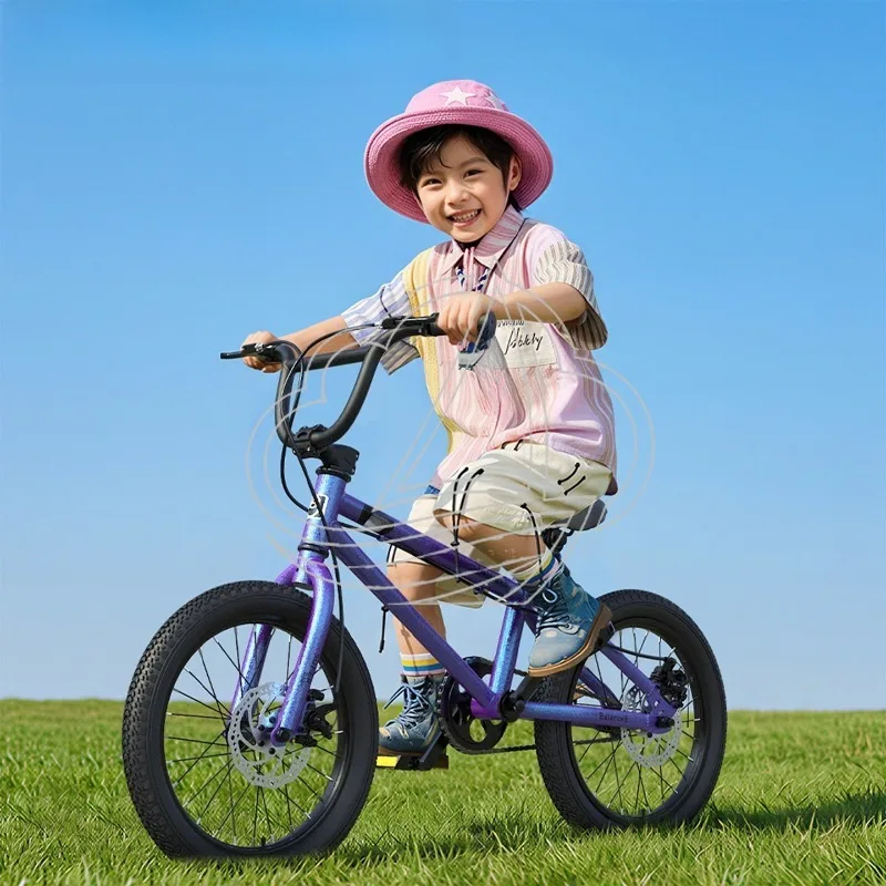 Kids' Mountain Bike, Pedal Bicycle for Boys Aged 3-12, Student Ride for Toddlers to Big Kids