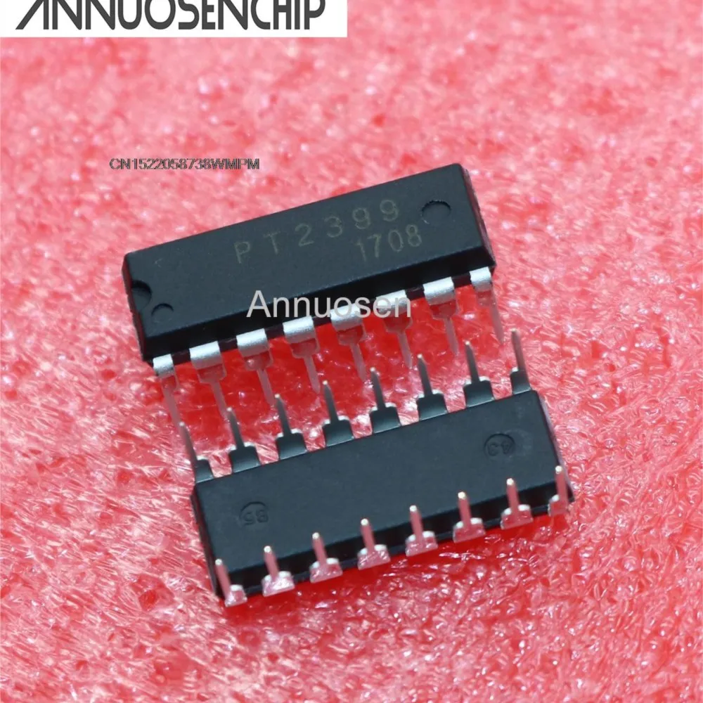 100PCS New and Original DIP-16 2399 PT2399