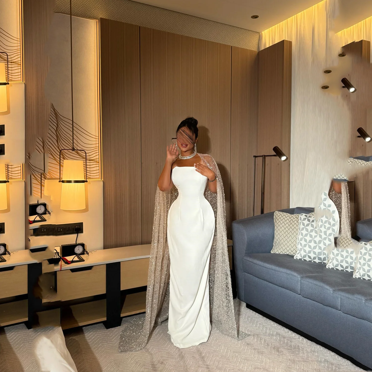 

Aileen 드레스 Elegant Women's Dresses for Wedding Party فساتين سهرات Customized Bead Embroidery Mermaid Prom Dress Robes of Soirée