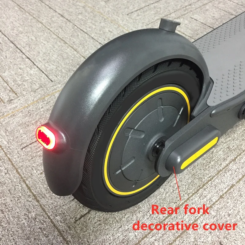 Sostituzione della copertura decorativa della forcella posteriore per MAX G30 Kick Scooter elettrico