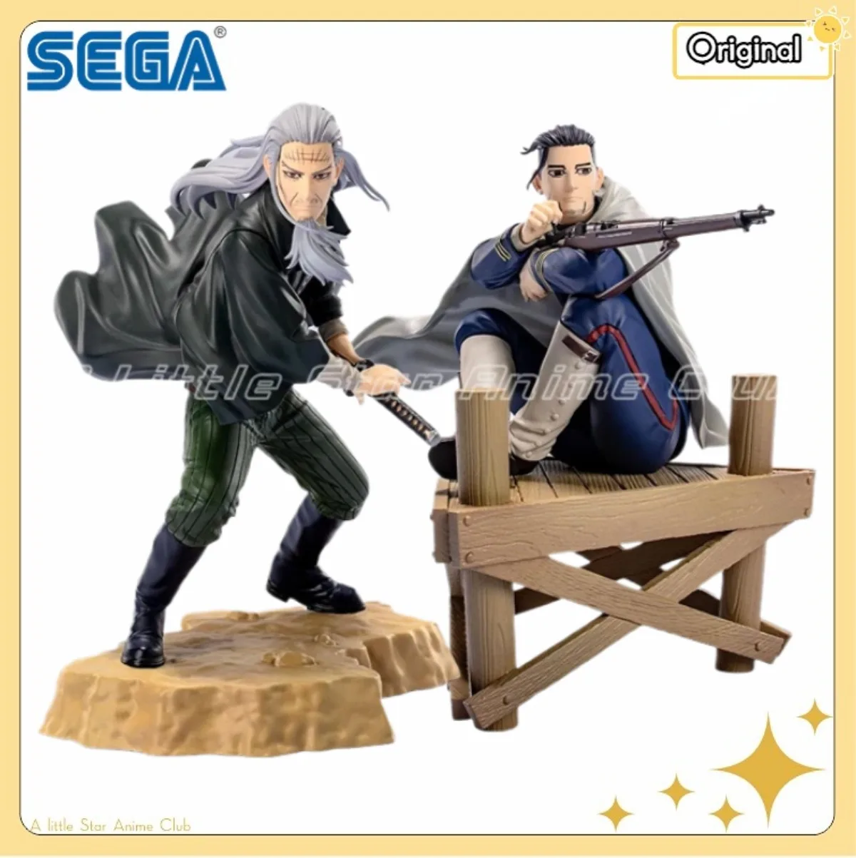 

Оригинальные фигурки SEGA XrossLink Golden Kamuy Hijiakta Toshizou/Ogata Hyakunosuke