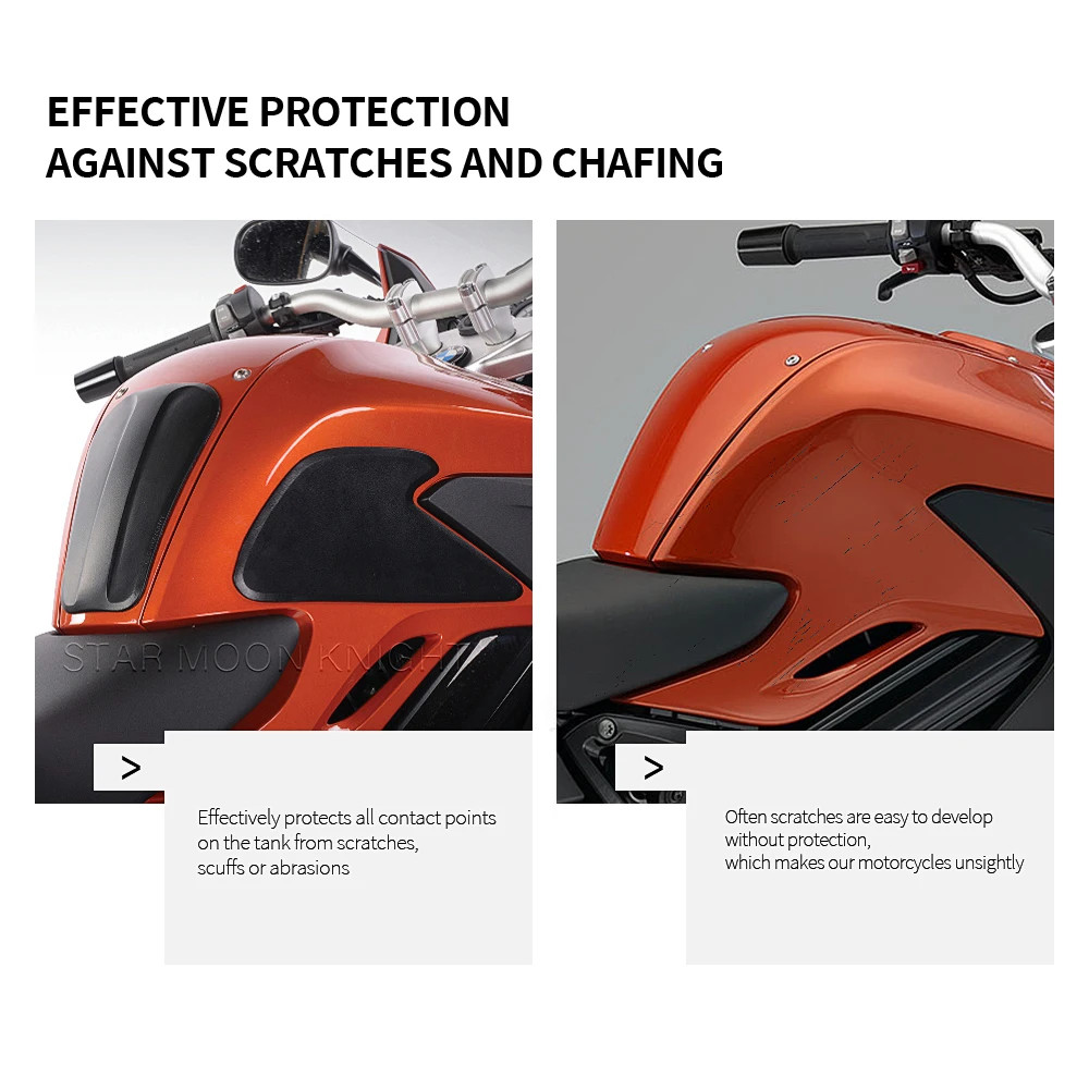 Motorcycle Accessories Side Fuel Tank pad Tank Pads Protector Stickers Knee Grip Traction Pad For BMW F800GT F 800 GT