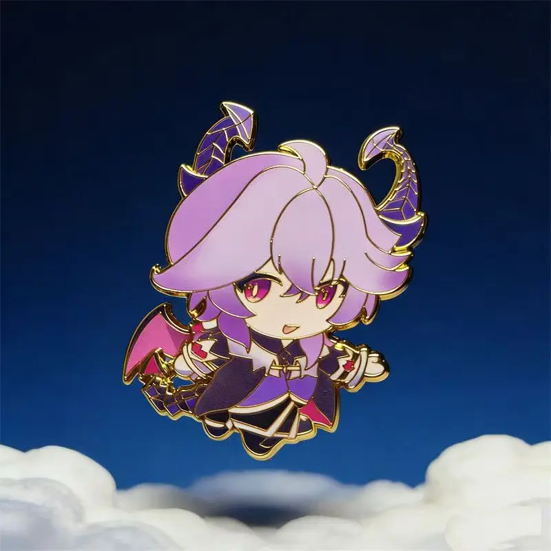 Game Lapel Pins for Women, Anime Brooch, Cute Activity Figurine  Durin Collectible Badge, Jewelry Gift, Send to Friend
