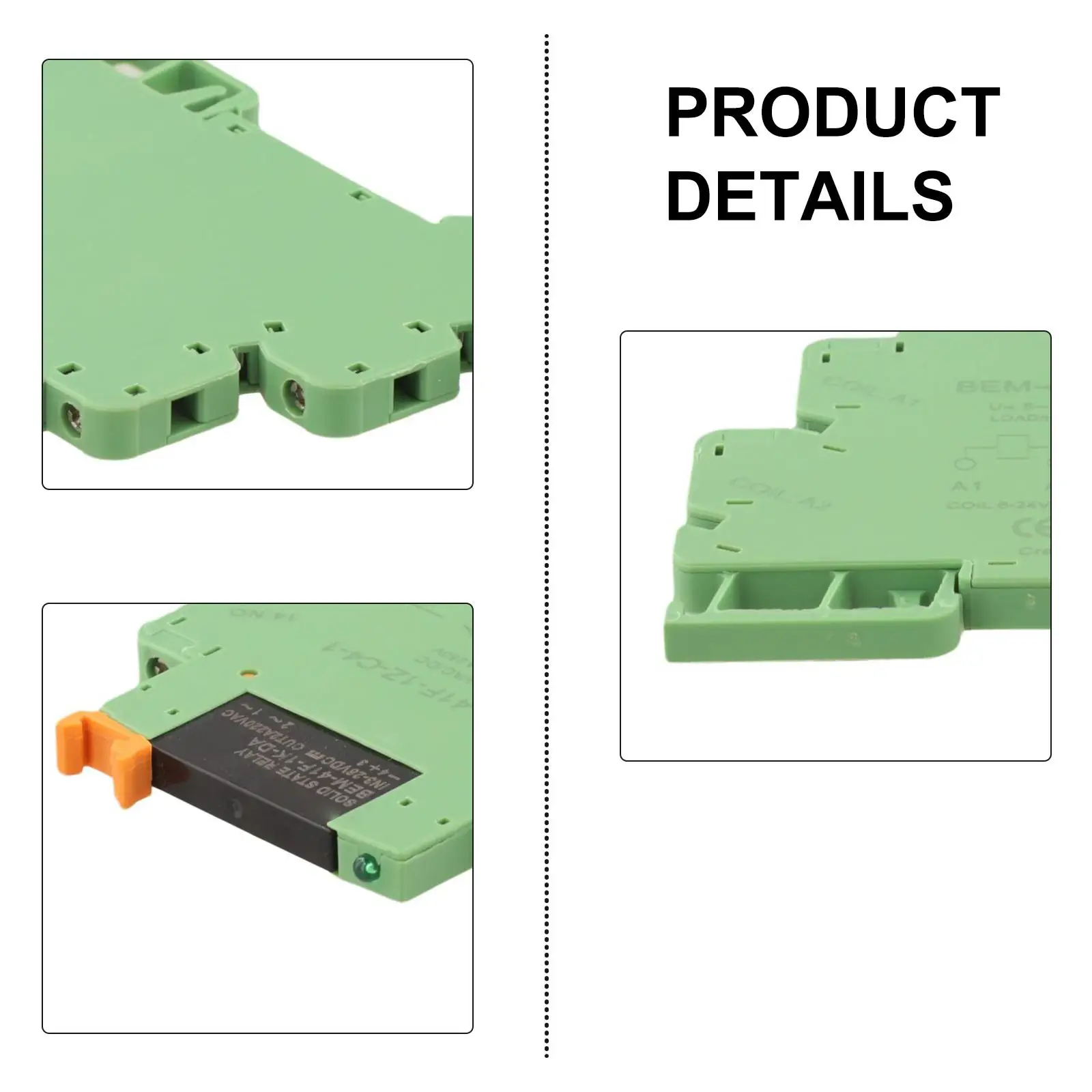 

1pc Thin Solid State Relay Module Spring Type Thin Chip 41F-1Z-C4-1-V DIN Rail Slim Relay For CNC Lathes Instruments