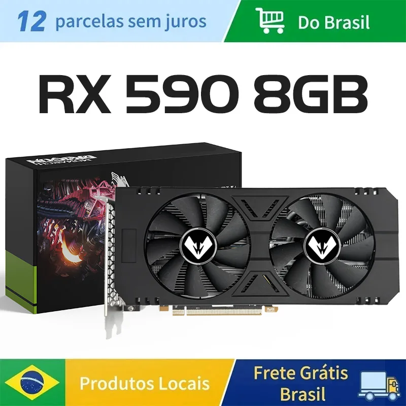 <strong>Maxsun Novo AMD RX 590 GME 8GB </strong>