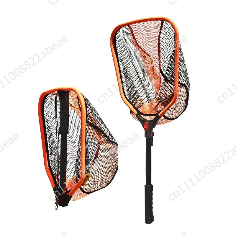 portable-folding-fishing-net-with-stainless-steel-long-handle-retractable-floating-pocket-net-for-luya-and-outdoor-use