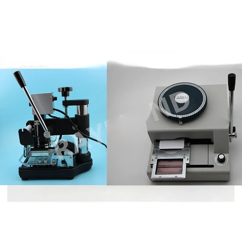 

Manual Hot Stamping Machine and PVC Card Embosser,cheap plastic card make machines