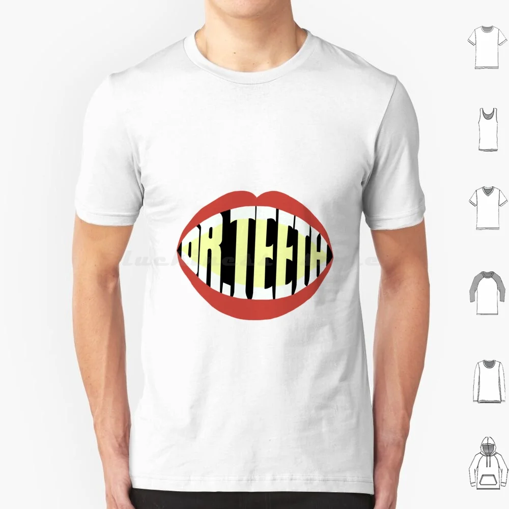 

Dr. Teeth & The Electric Mayhem Logo T Shirt 6xl Cotton Cool Tee Beaker Dr Bunsen Honeydew Scientist Rowlf Rowlf The Dog Dog