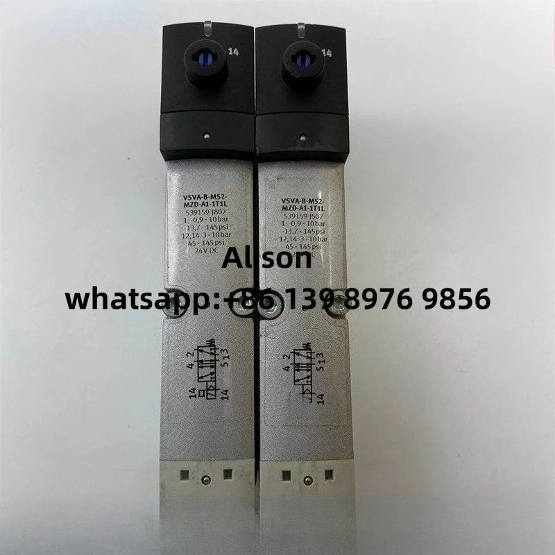 

Original solenoid valve VSVA-B-M52-AZD-A2-1T1L 539184 VSVA-B-P53C-ZD-A2-1T1L 539188