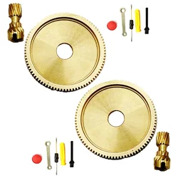 Fishing Reel Drive Pinion Clutch Gear FOR-DAIWA For FUEGO SV Right/left Copper Gear For BaitCasting Reel Fishing Modified Parts