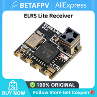 BETAFPV ELRS Lite Receiver 2.4GHz SMD Ceramic Antenna ExpressLRS Long Range Receiver for RC Airplane FPV Drone
