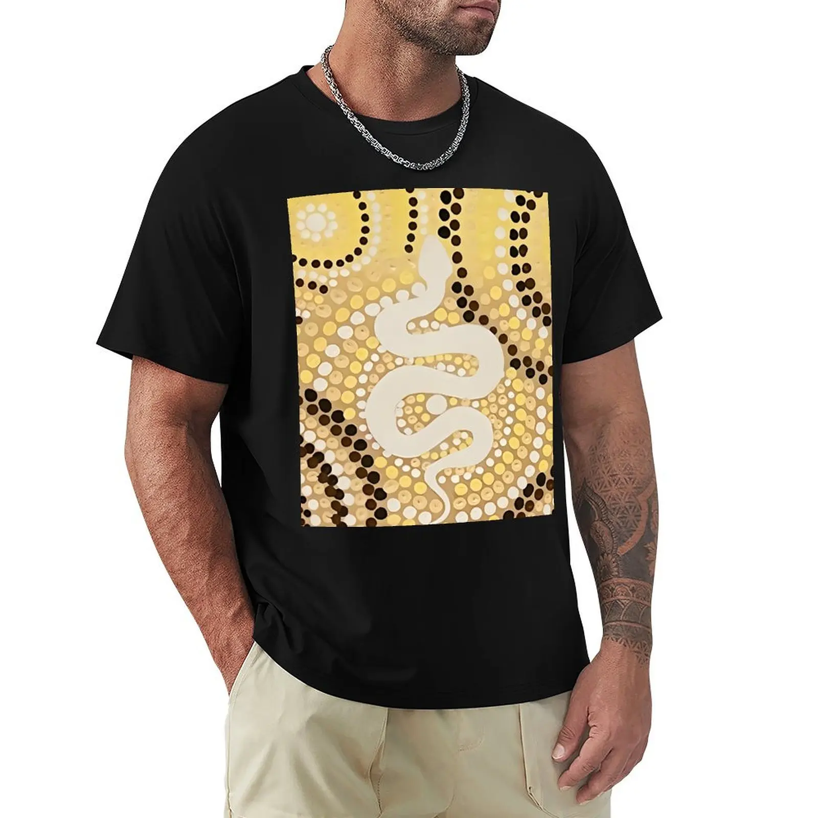

Carbal (Snake) T-Shirt oversizeds summer 2025 vintage clothes men t shirt