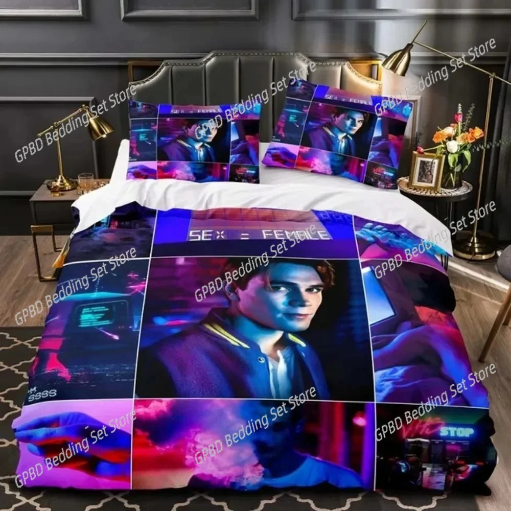 

New Movie Riverdale Bedding Set For Bedroom Soft Modern Bedspreads Comefortable Kids Duvet Cover Quilt Cover And Pillowcase