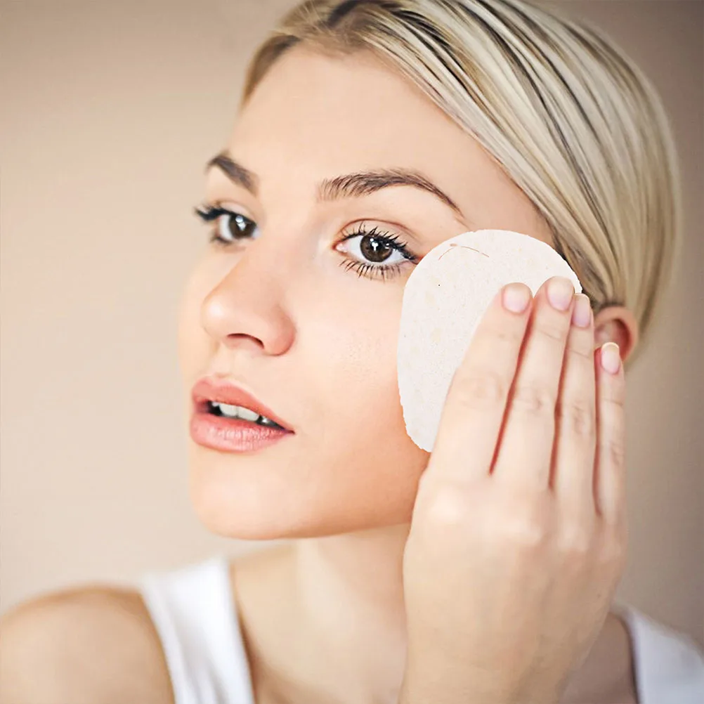 40 szt. Puszki do pudru do makijażu, zaokrąglone poduszeczki do twarzy, akcesoria kosmetyczne dla kobiet i dziewcząt, puszki do mycia twarzy, salon kosmetyczny