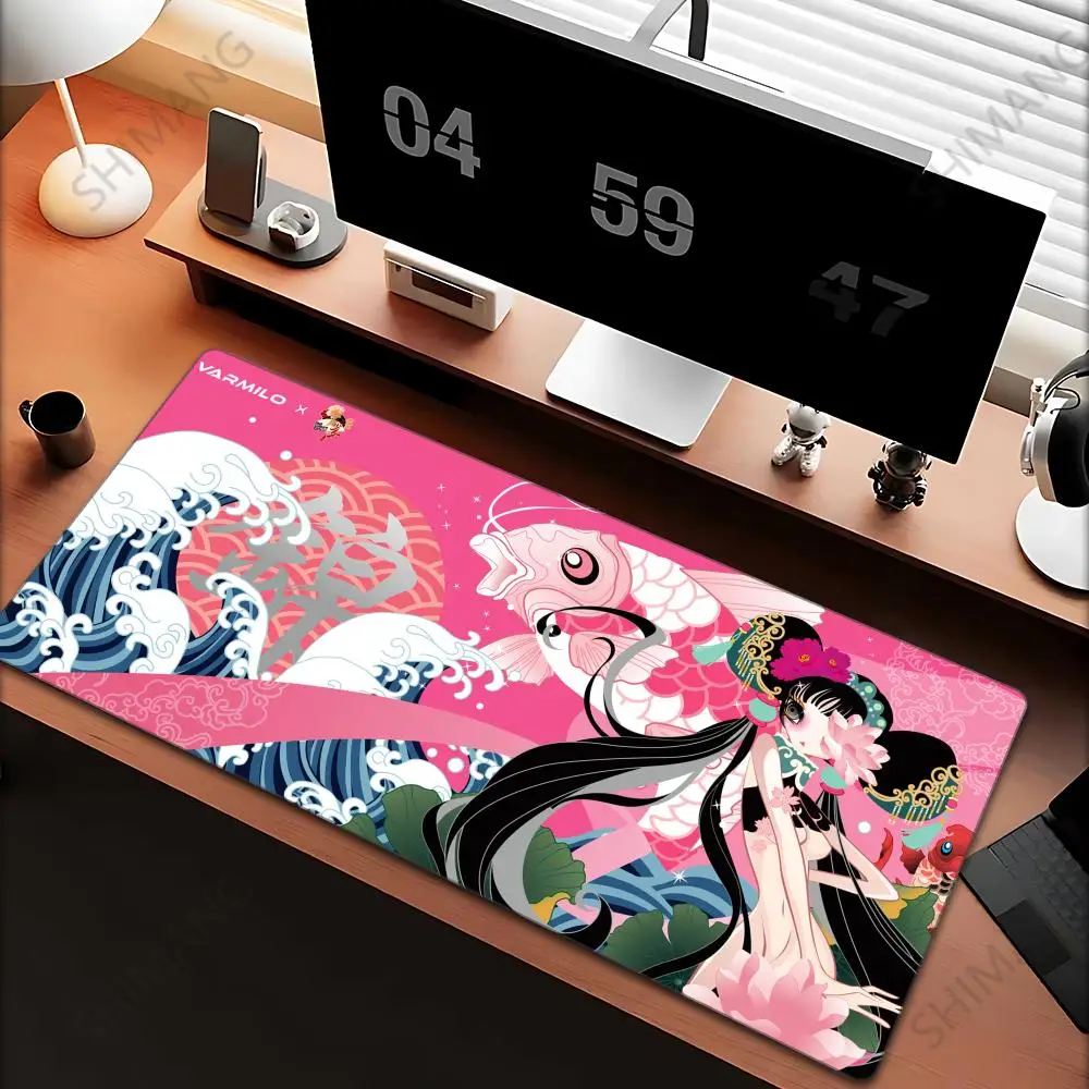 

Varmilo Large Gaming Mouse Pad XXL Computer Mousepad PC Gamer Mouse Mat Laptop Mausepad Mouse Carpet Keyboard Mat Desk Pad