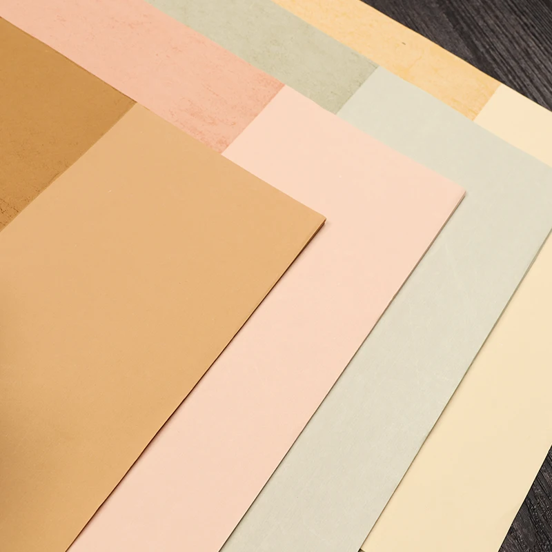 Batik Plain Paper Retro Rice Paper Handwritten Running Regular Script Xuan Paper Brush Calligraphy Creation Special Works Papier