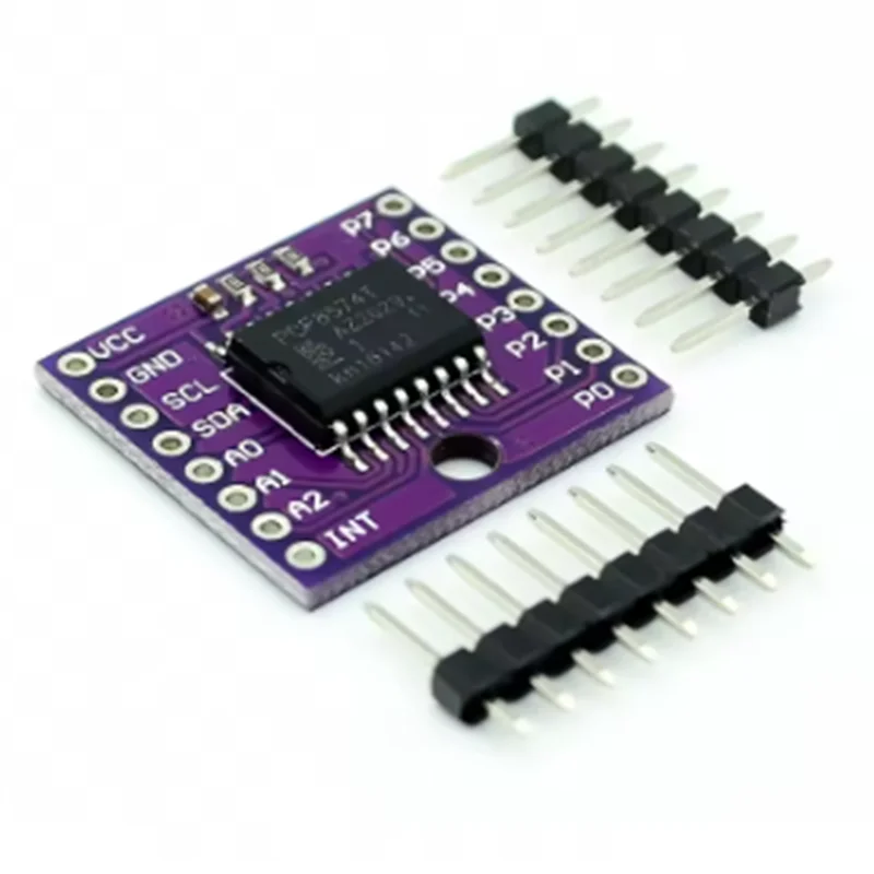 MCU-8574 PCF8574T I2C bus 8-bit remote I/O expansion module high current