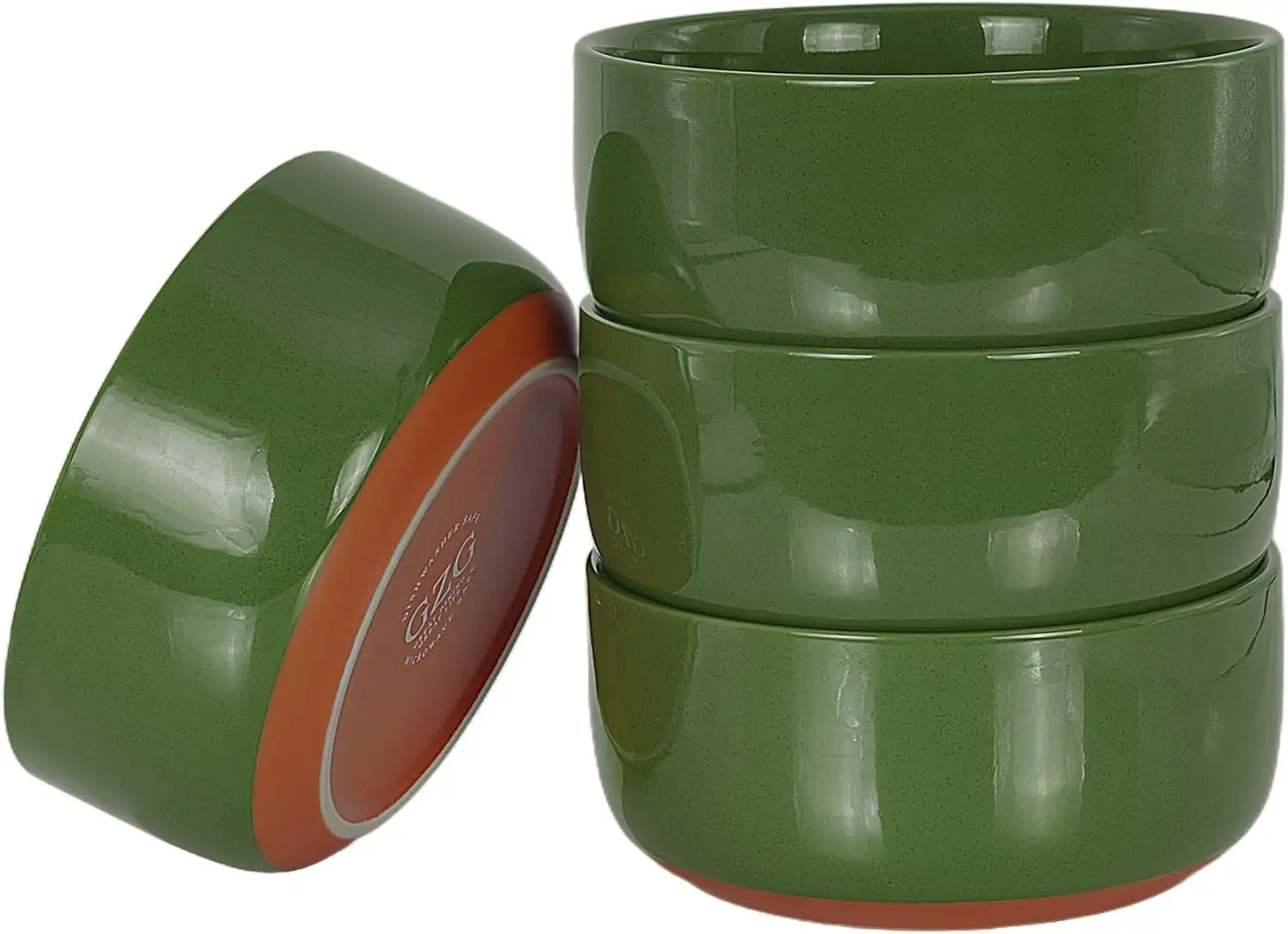 

6 Inch Ceramic Cereal Bowls Set of 4, 28oz Large Soup Salad Pasta Bowls, Porcelain Oatmeal Bowl for Kitchen, Microwave & Dis