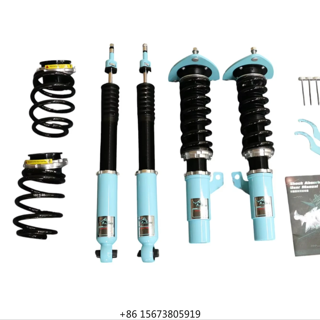 

Online Wholesale New Condition Challenger Adjustable Air Shock Absorber Suspension Coilover Street/Track 2008-UP Full Kit (4)