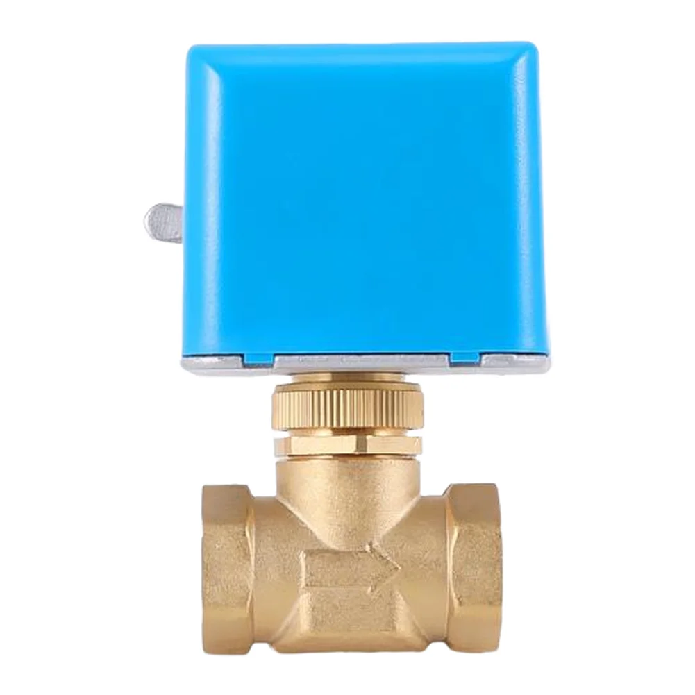 1pc VA7010-8503 Electric Two-way Valve Brass Solenoid Valve Electric Control For HVAC Systems Efficient Flow Regulation