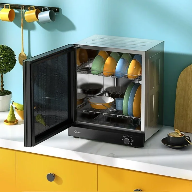 Disinfection counter type household small kitchen tableware bowls and chopsticks cupboard high temperature two-star