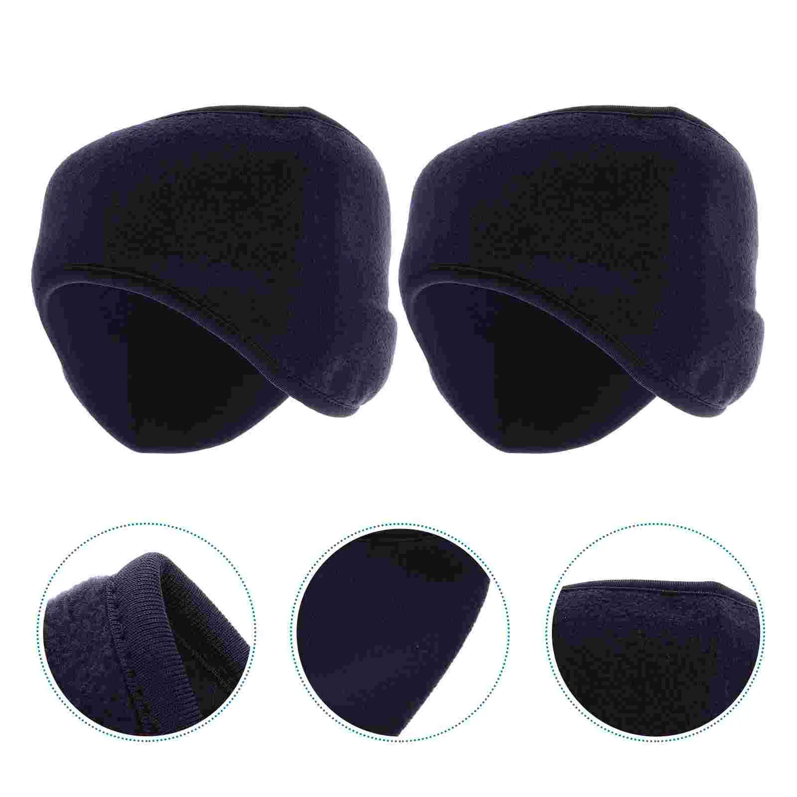 

2 Pcs Headband Unisex Ear Muff Warm Hairband Full Cover Warmer Covered