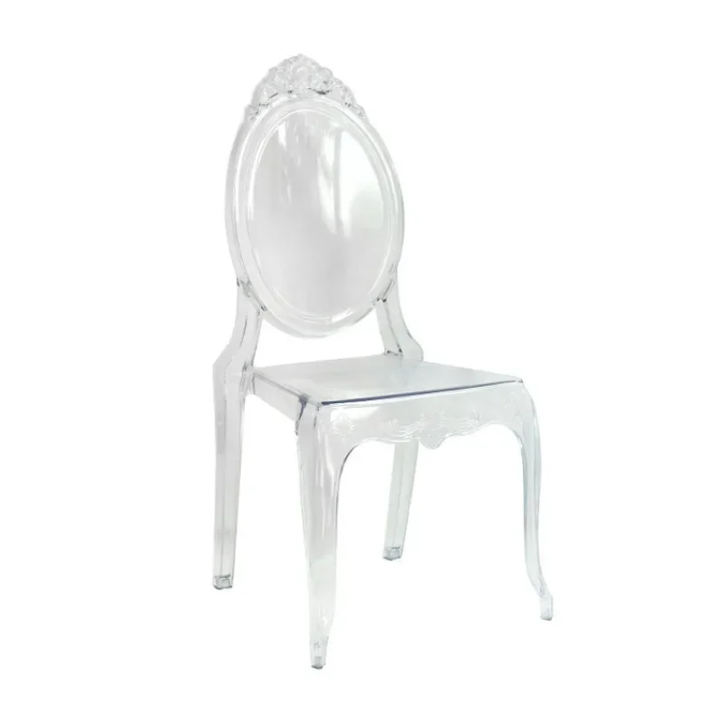 

resin transparent plastic acrylic dining wedding crystal chairs, princes