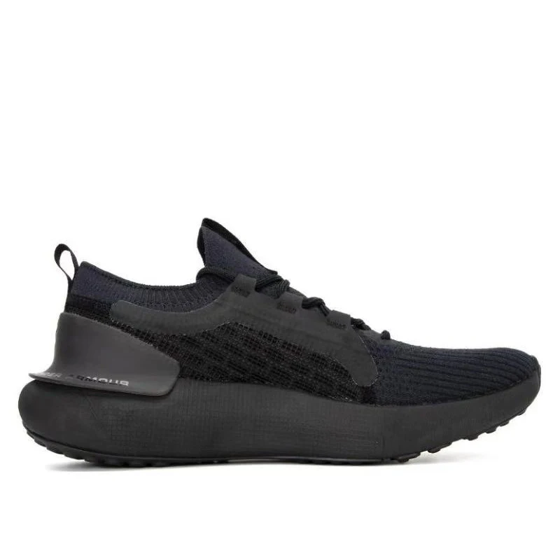 Under Armour HOVR Phantom 3 Black Warrior Mesh Shockproof, Wear resistant, Breathable, Low cut Casual Running Shoes for Men