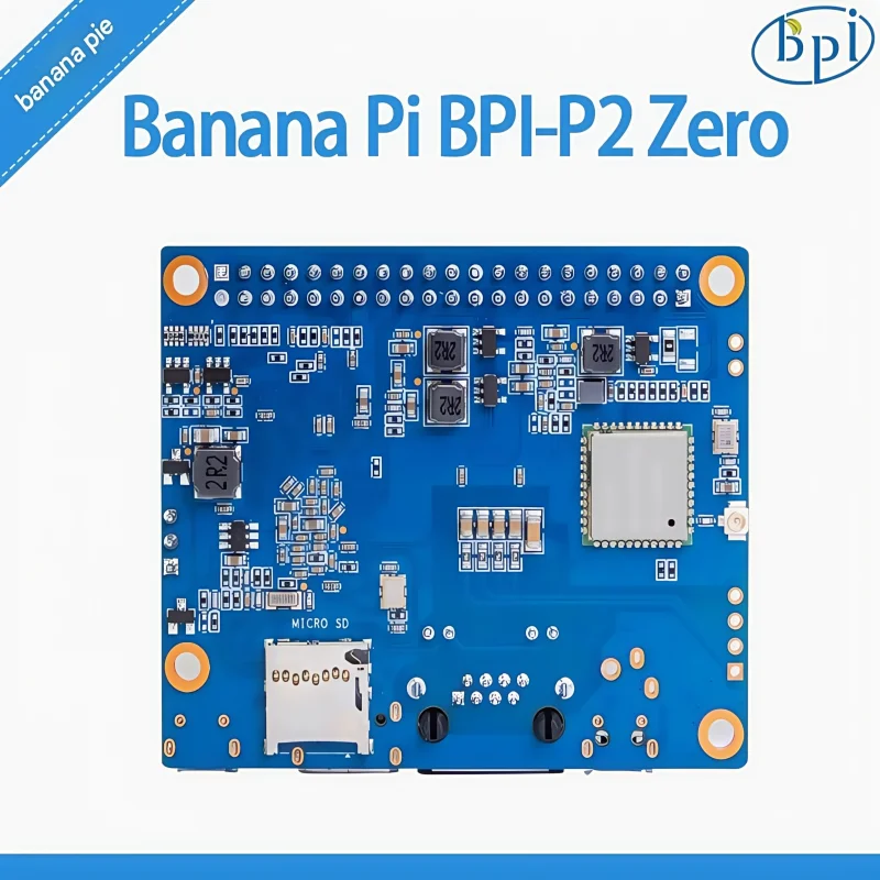AvaCoreBanana Pi BPI-P2 Zero IoT Development Board Adopts Allwinner H3 Chip Design, Supports PoE Network Power Supply, 512M RAM,