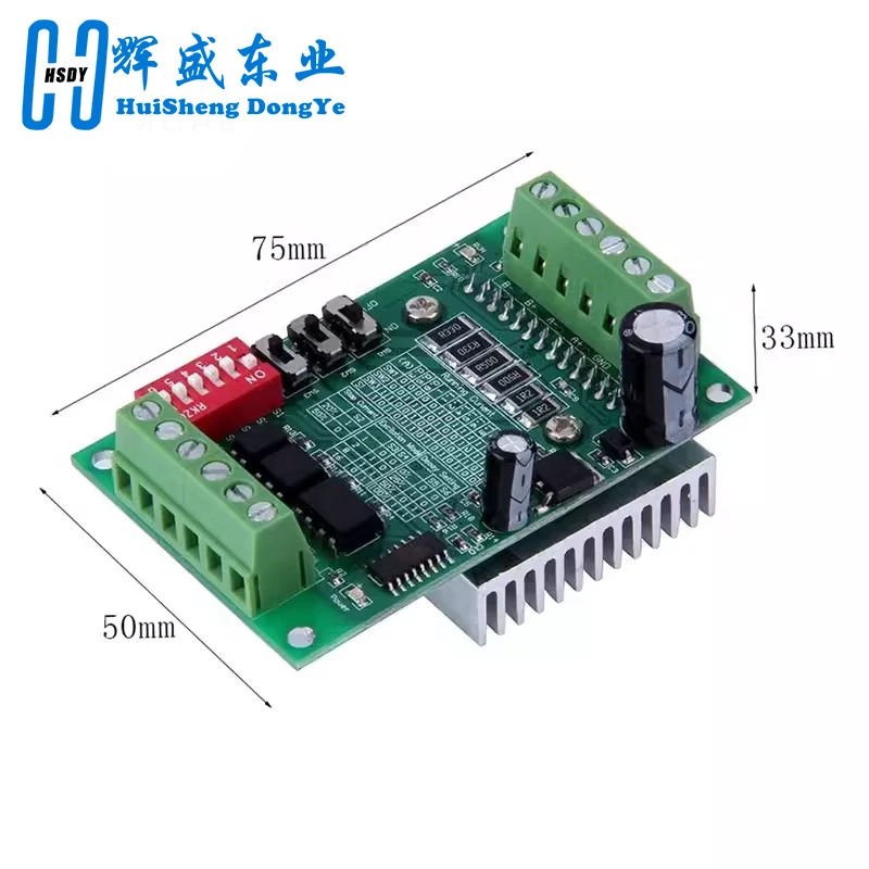 TB6560 Upgrade Version TB6600 NEMA17/NEMA23 Stepper Motor Driver Driver Board 3A 32 Subdivision Not Easy to Burn