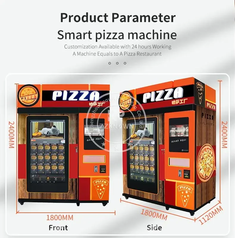 Fully Automatic Smart Pizza Vending Machine Prices Made In China Hot Self-service Pizza Small Vending Machine for Sale Machines