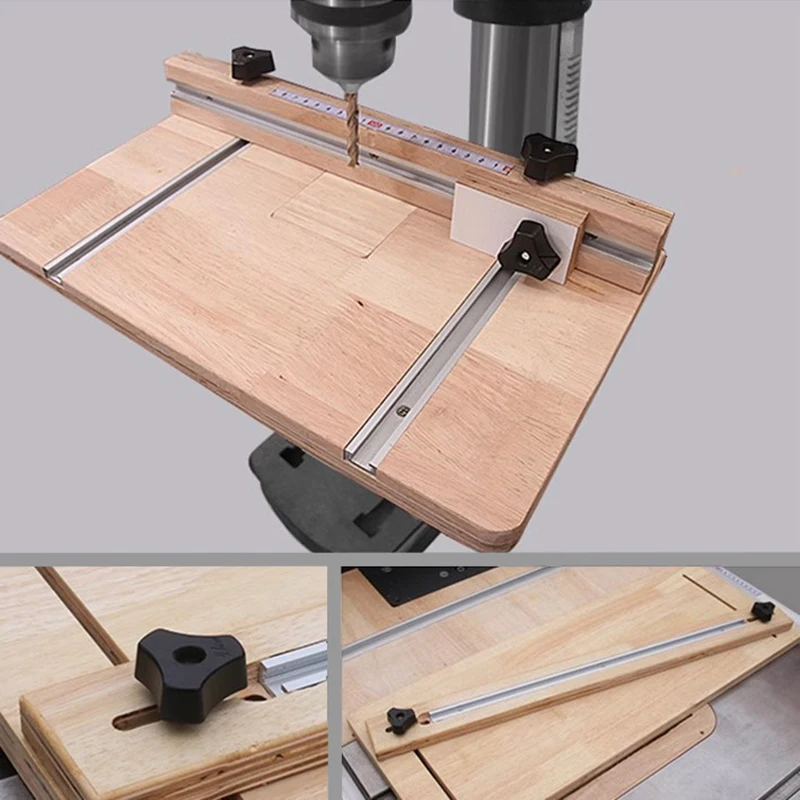 Woodworking Chute Rail 19x9.5mm T-track T-slot Miter Track Jig T Screw Fixture Slot Table Saw Router Table DIY Tools