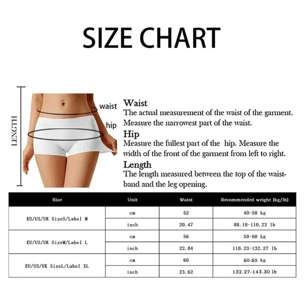 Comfortable Mid Waist Seamless Underwear Breathable Soft Safety Pants Ice Silk Thin Elasticity Lingerie Panty Summer