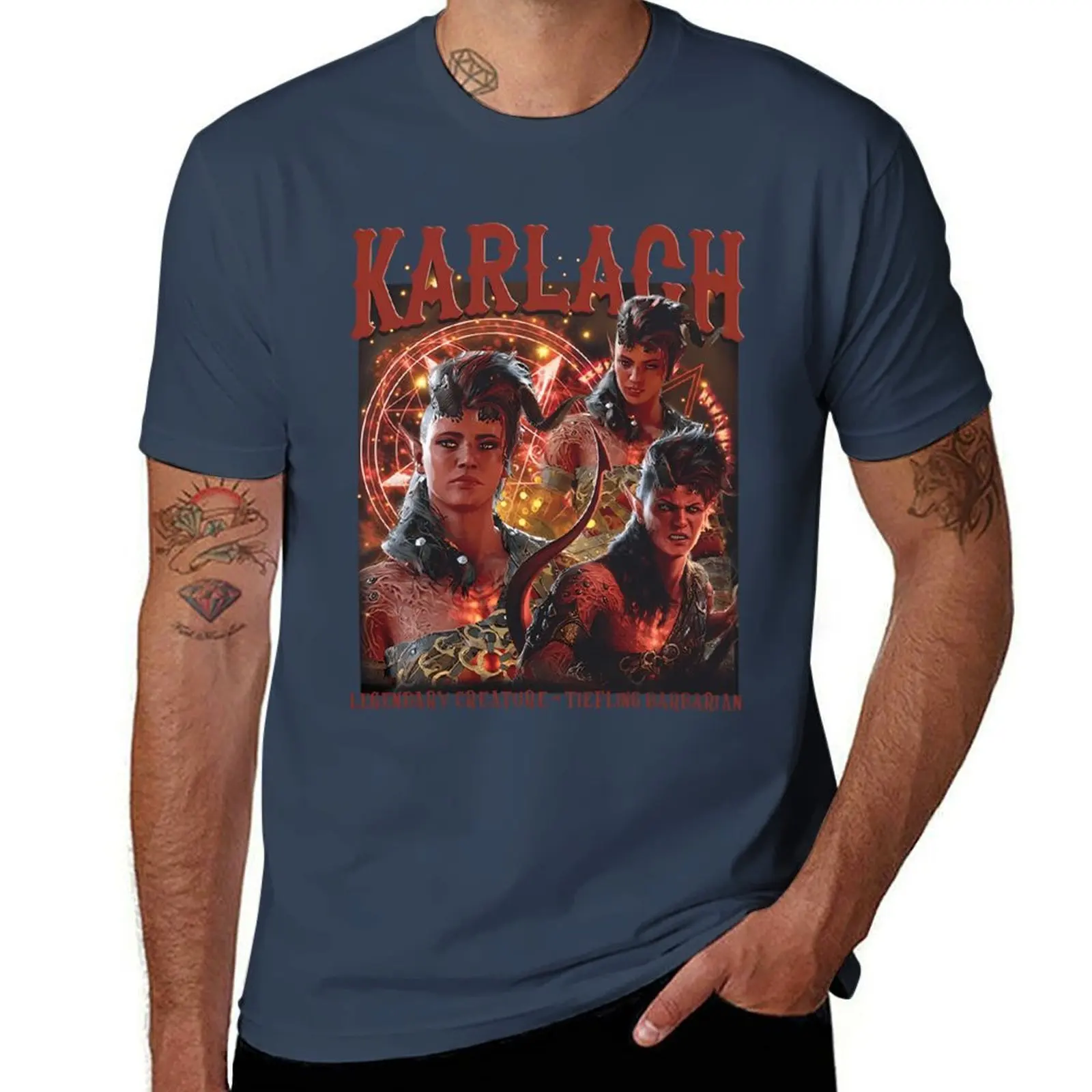 

Karlach T-Shirt Breathable Sportswear T-Shirt for Men