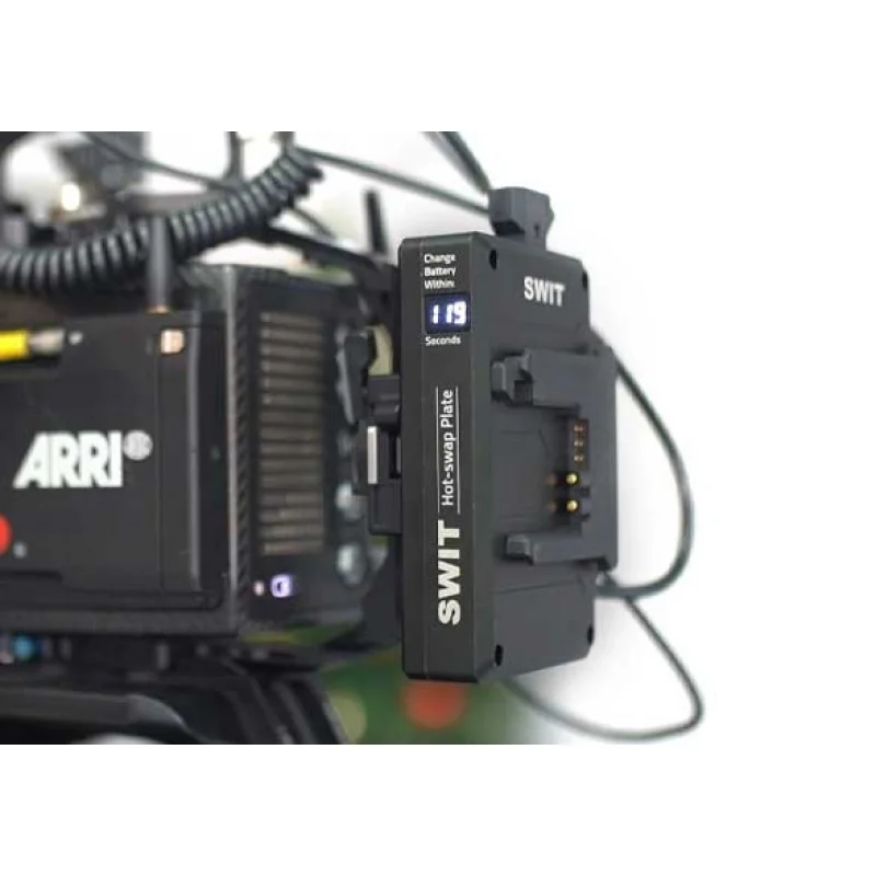 SWIT KA-R30B B-mount Hotswap Plate for MINI / MINI LF, 28V 32Wh 3Ah Battery Cells, At Least 2 Minutes 200W Constant High Load