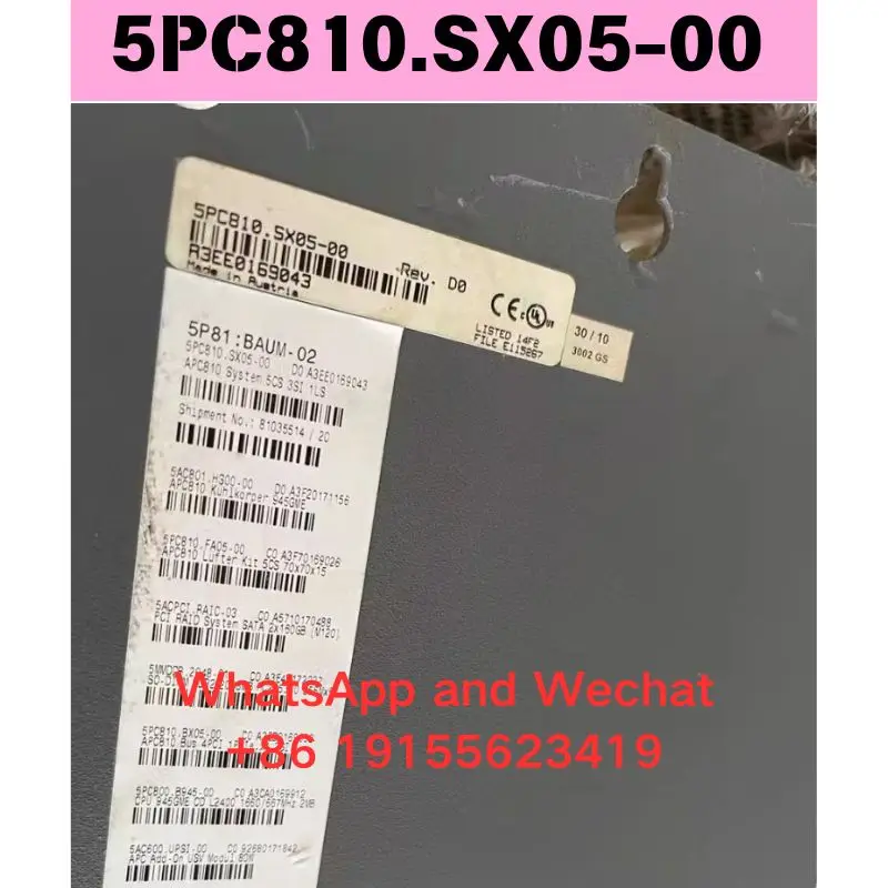 

Used OEM disassembled parts 5PC810.SX05-00 IPC Functional test OK Quick delivery