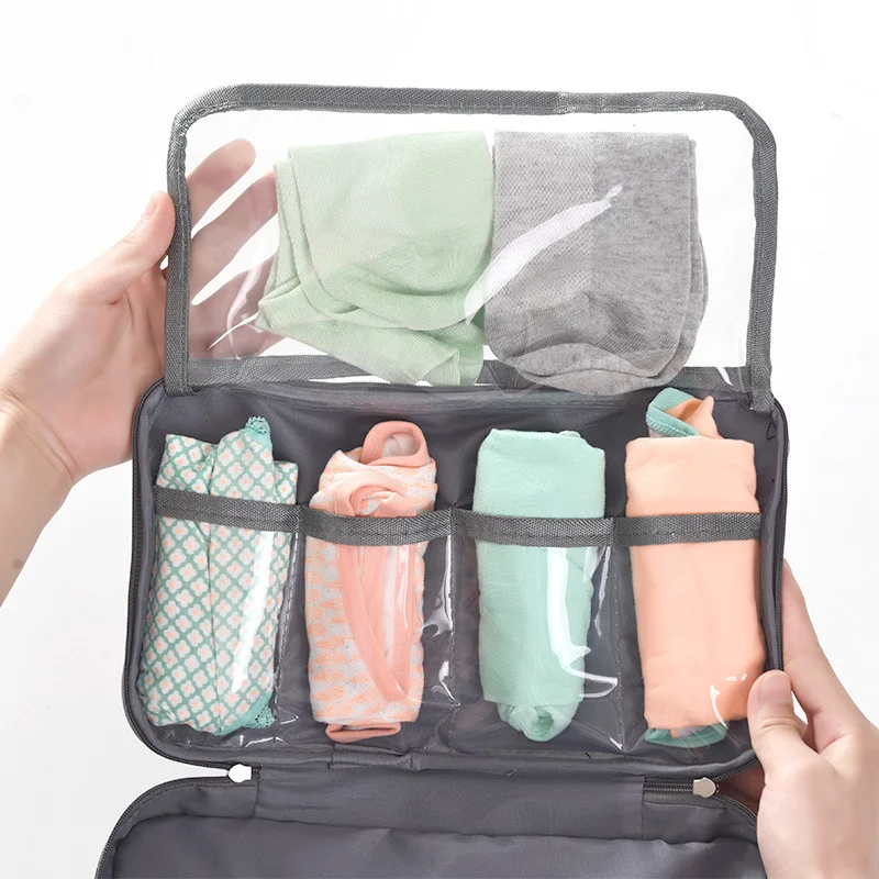 

Underwear Storage Bag Travel Bra Organizer Women Men Socks Cosmetics Clothes Pouch Stuff Goods Accessories