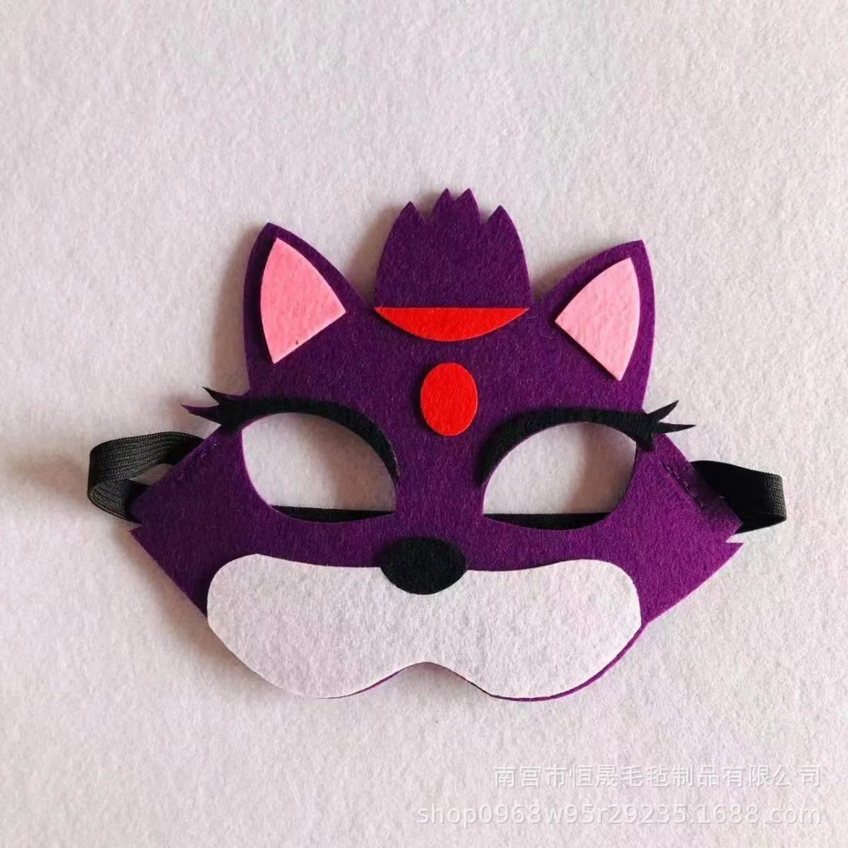 Sonic Anime Peripheral Felt Mask Knuckles Shadow Cream Children Party Festival Show Dress Up Toys Mask Prom Birthday Gifts