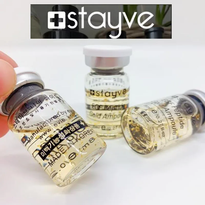 

BB-крем для лица Stayve Peptide 8 мл с эффектом сияния, сыворотка с EGF и экстрактом лосося, омолаживающая, увлажняющая, укрепляющая, осветляющая основа под макияж, уход за кожей